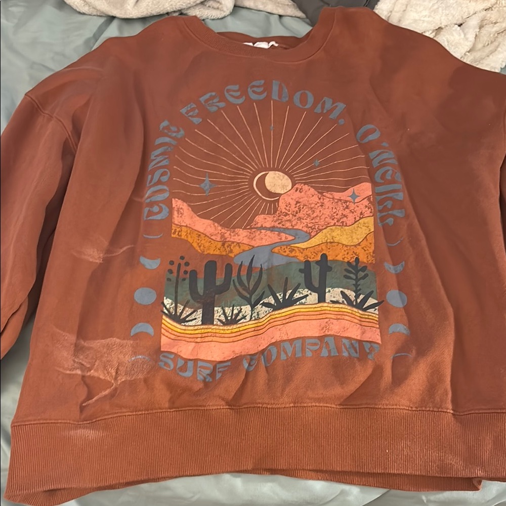 O'Neill Rust Graphic Sweatshirt